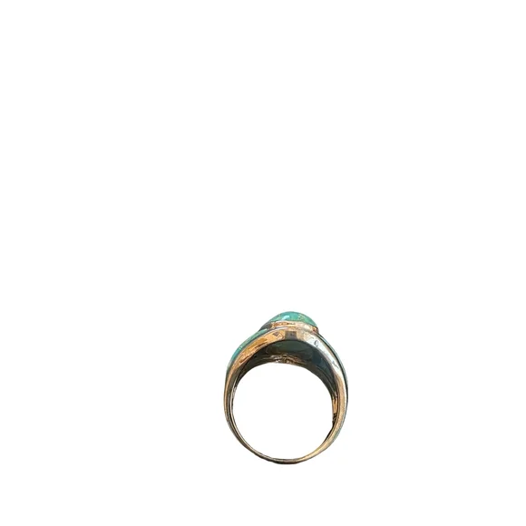 Turquoise Silver 925 Women's Ring